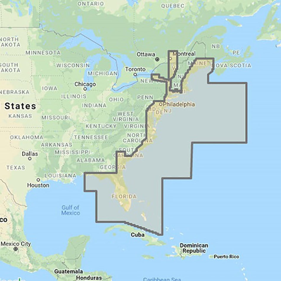 Furuno MM3 - FNA - 022 C - MAP Fishing Chart US East Coast & Bahamas Unlock Code - Get Tight Gear