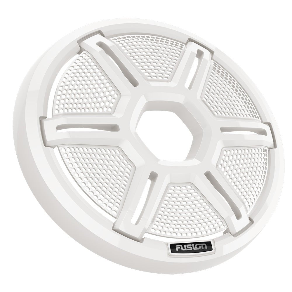 Fusion Apollo 10" Shielded White Subwoofer Grille - Get Tight Gear