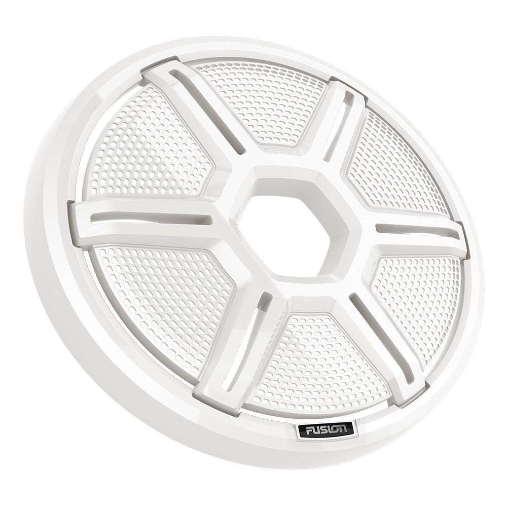 Fusion Apollo 12" Shielded White Subwoofer Grille - Get Tight Gear