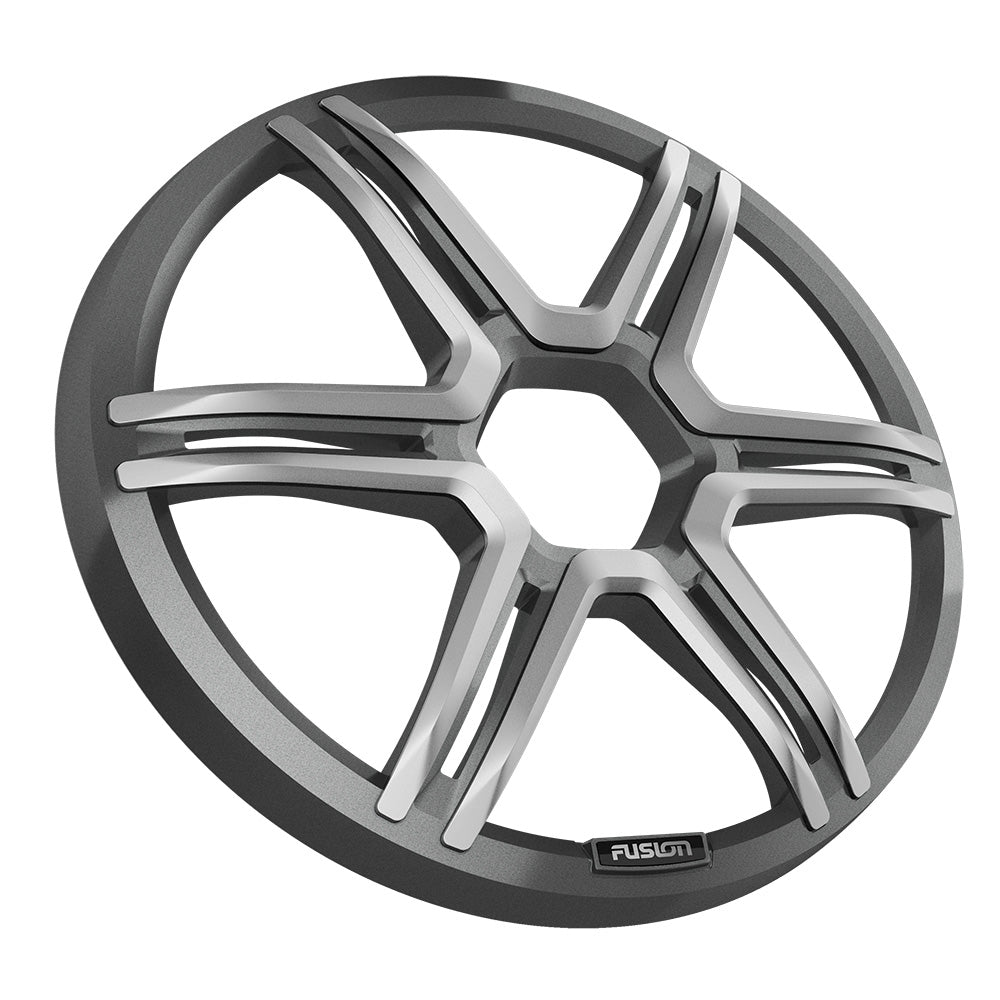 Fusion Apollo 12" Sports Grey Subwoofer Grille - Get Tight Gear