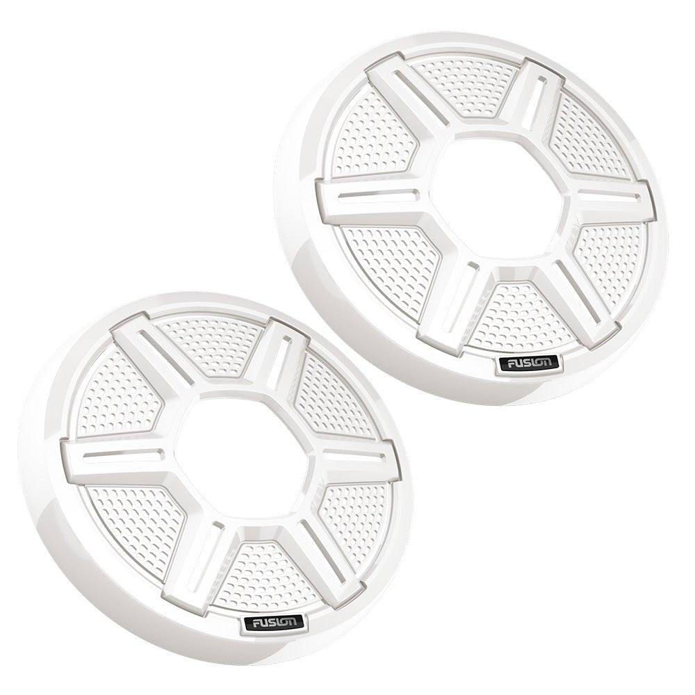 Fusion Apollo 6.5" Shielded White Speaker Grilles (Pair) - Get Tight Gear
