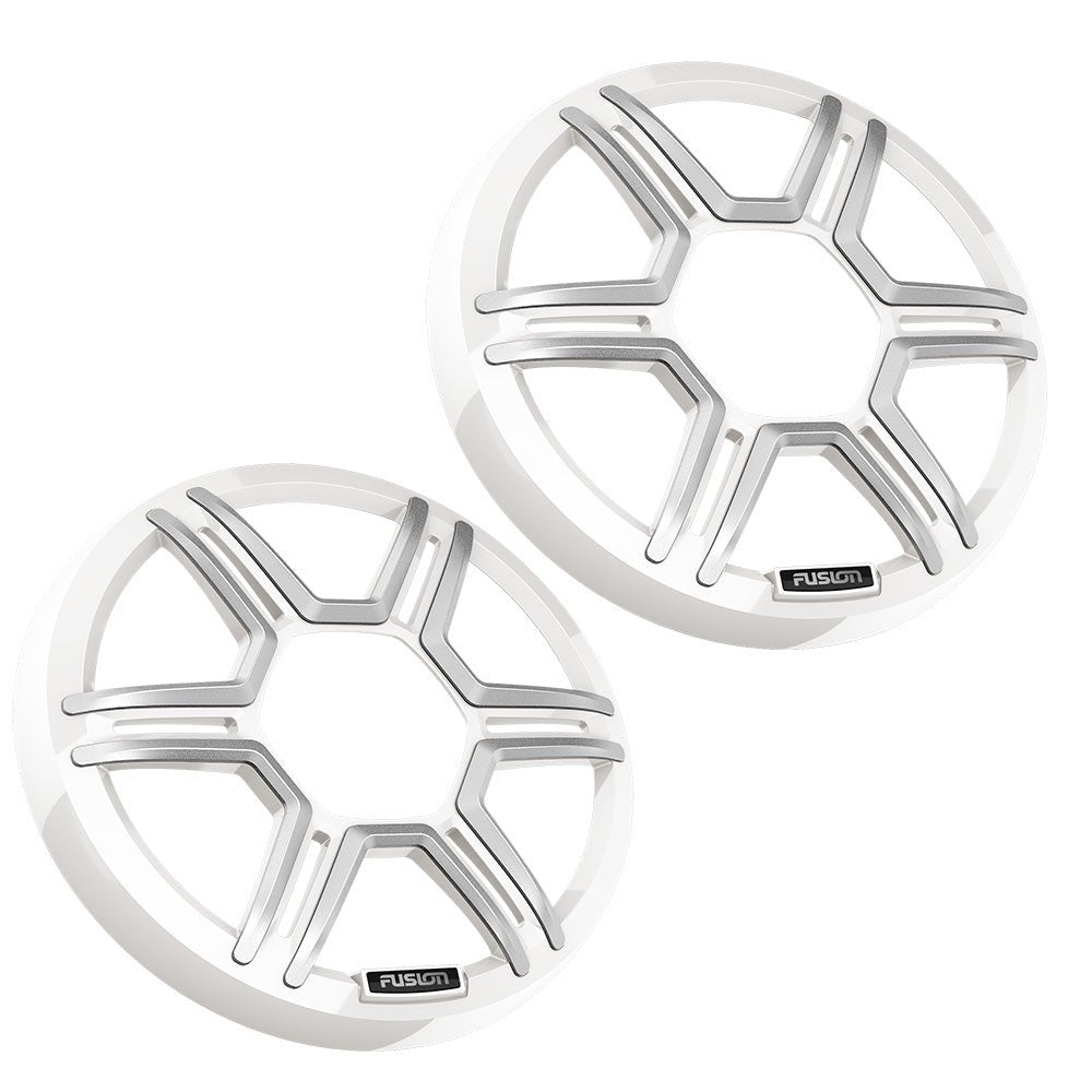 Fusion Apollo 6.5" Sports White Speaker Grilles (Pair) - Get Tight Gear