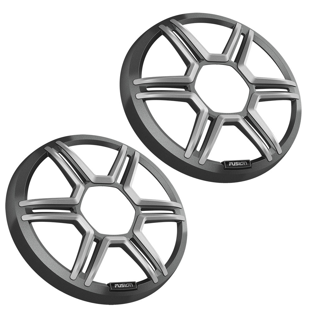 Fusion Apollo 7.7" Sports Grey Speaker Grilles (Pair) - Get Tight Gear
