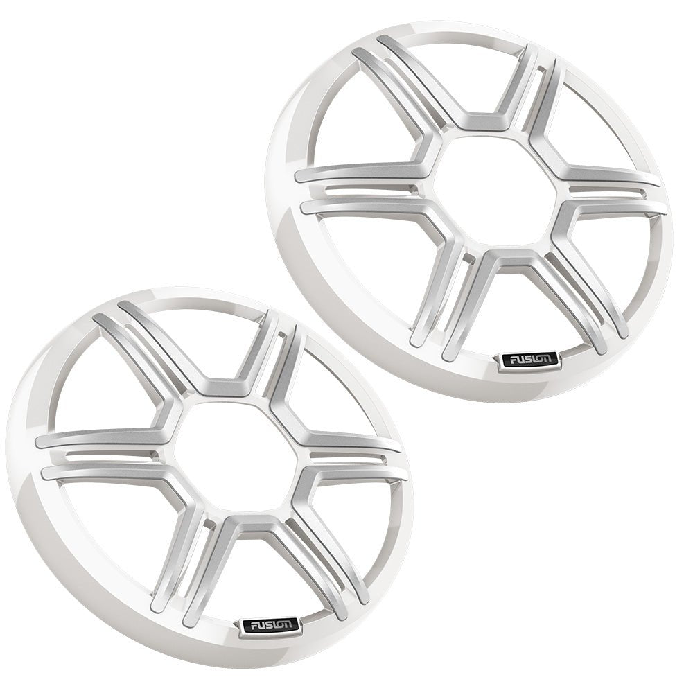 Fusion Apollo 7.7" Sports White Speaker Grilles (Pair) - Get Tight Gear