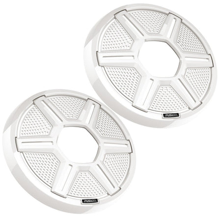 Fusion Apollo 8.8" Shielded White Speaker Grilles (Pair) - Get Tight Gear