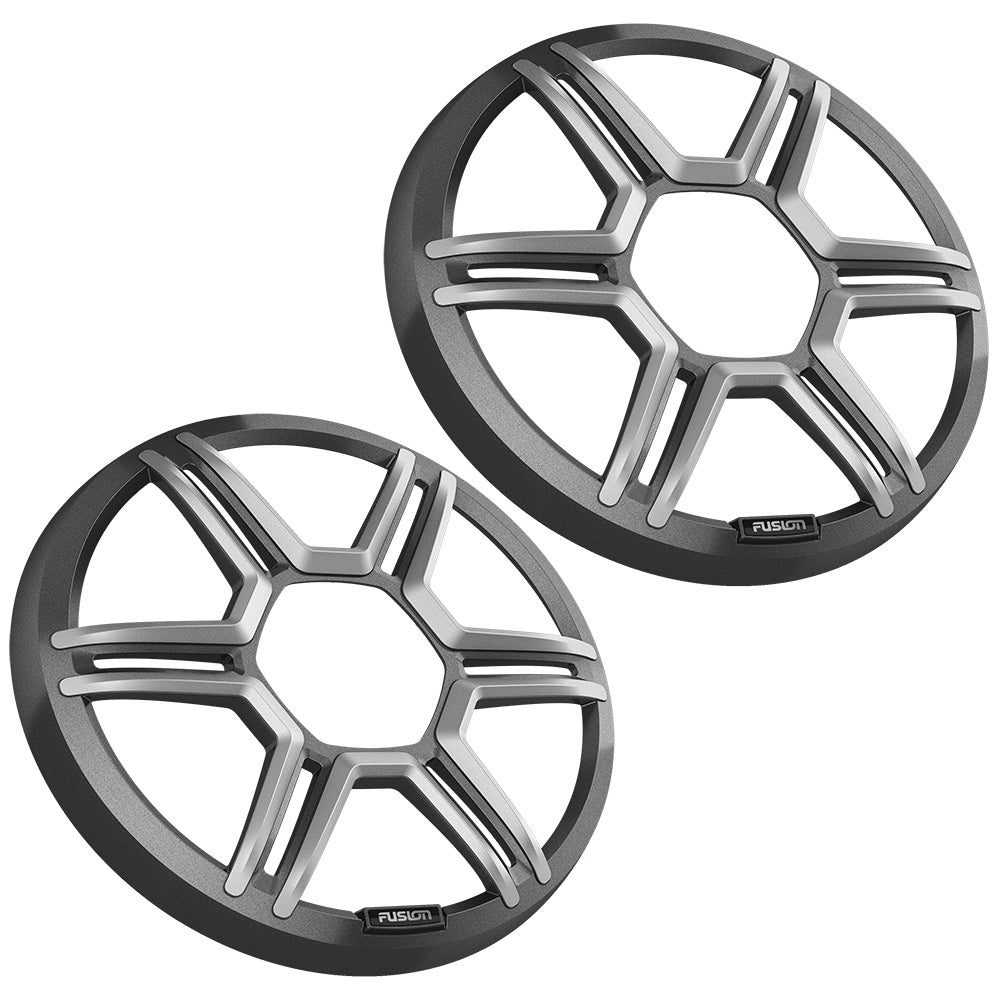 Fusion Apollo 8.8" Sports Grey Speaker Grilles (Pair) - Get Tight Gear