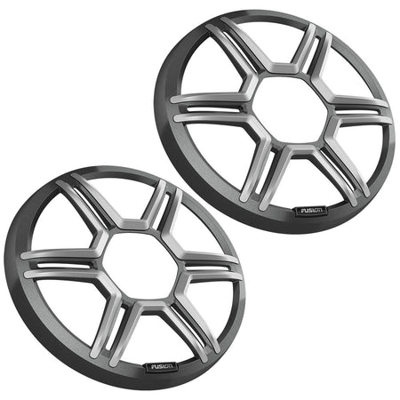 Fusion Apollo 8.8" Sports Grey Speaker Grilles (Pair) - Get Tight Gear