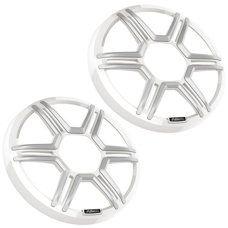 Fusion Apollo 8.8" Sports White Speaker Grilles (Pair) - Get Tight Gear