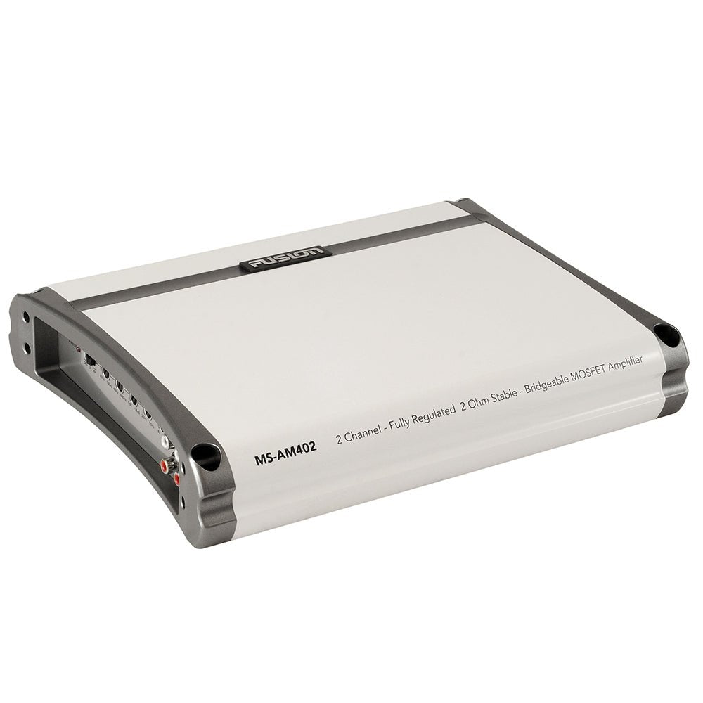 Fusion MS - AM402 2 Channel Marine Amplifier - 400W - Get Tight Gear