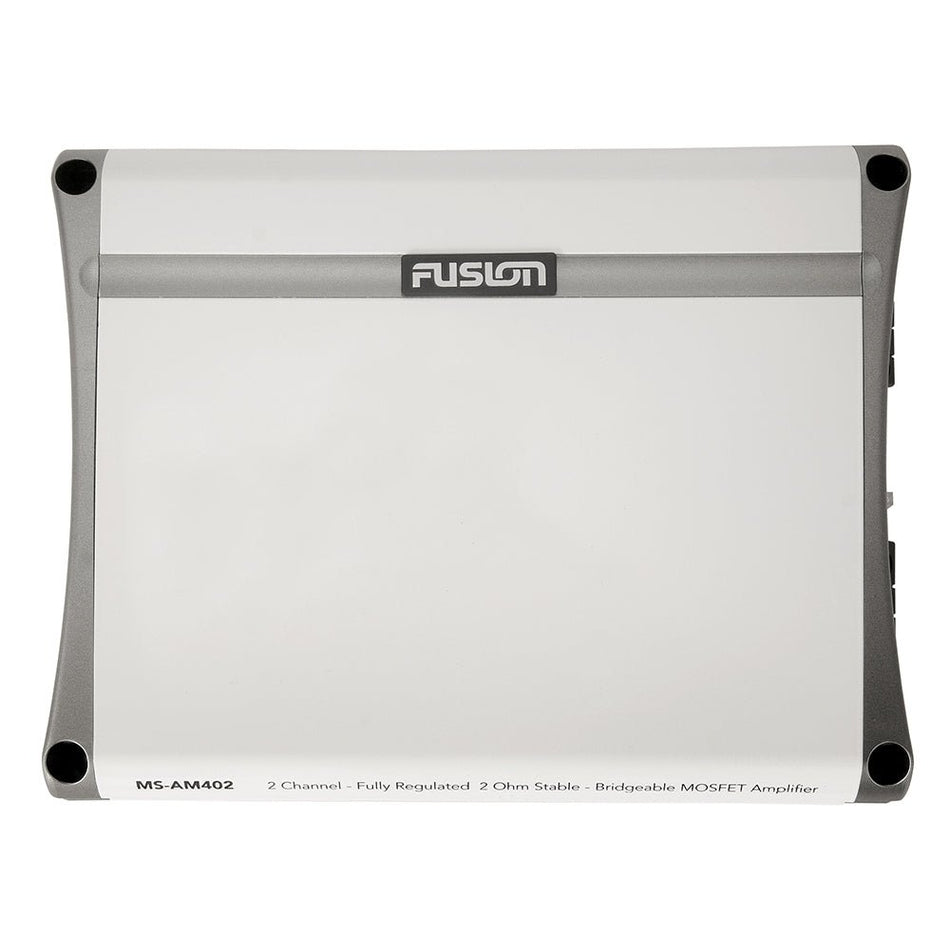 Fusion MS - AM402 2 Channel Marine Amplifier - 400W - Get Tight Gear