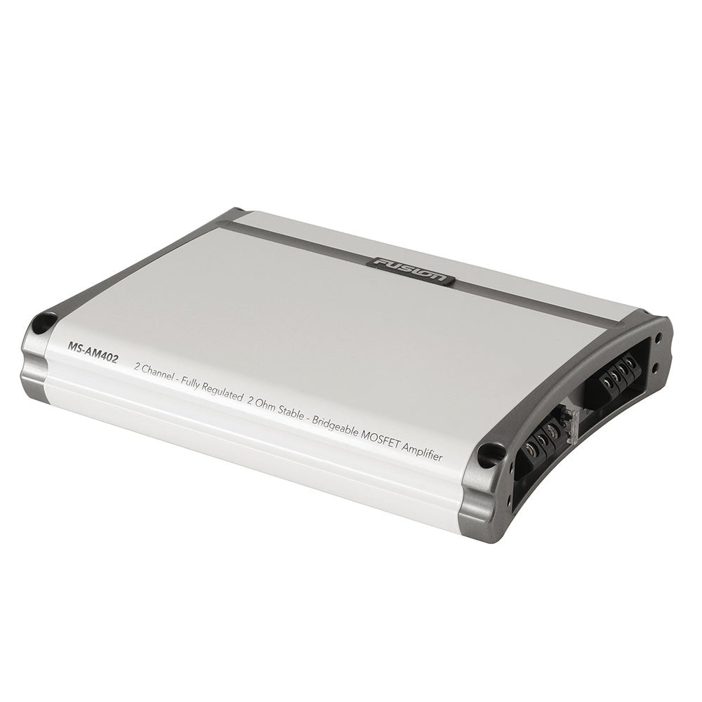 Fusion MS - AM402 2 Channel Marine Amplifier - 400W - Get Tight Gear