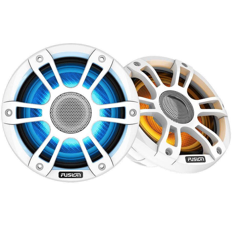 Fusion Signature Series 3i 8.8" CRGBW Sports Speakers - White - Get Tight Gear