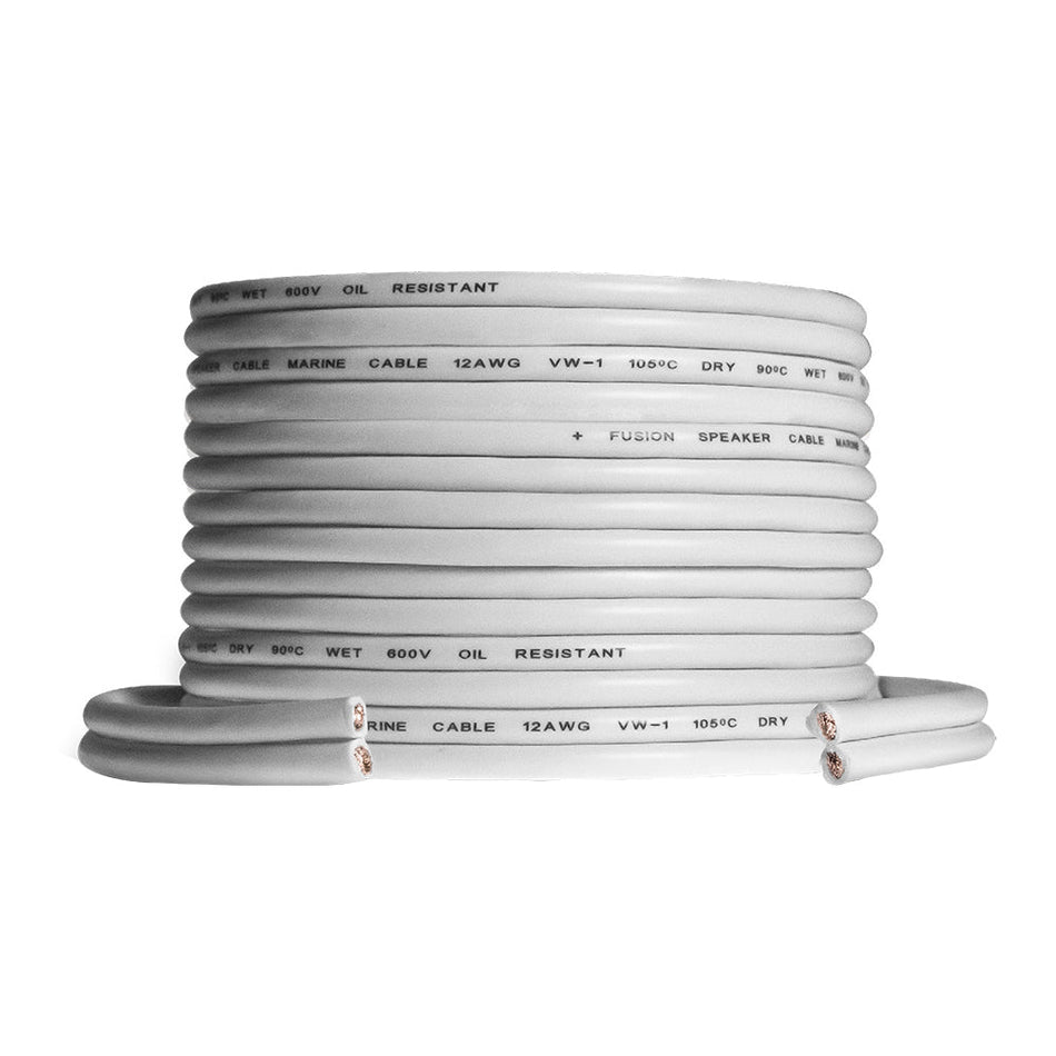 Fusion Speaker Wire - 12 AWG 328' (100M) Roll - Get Tight Gear