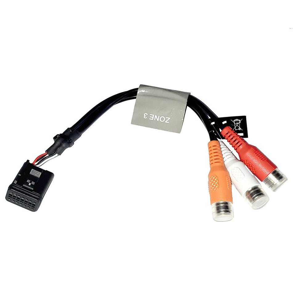 Fusion Wire Harness Zone 3 f/MS - RA670 Stereo (E Port - RCA) - Get Tight Gear
