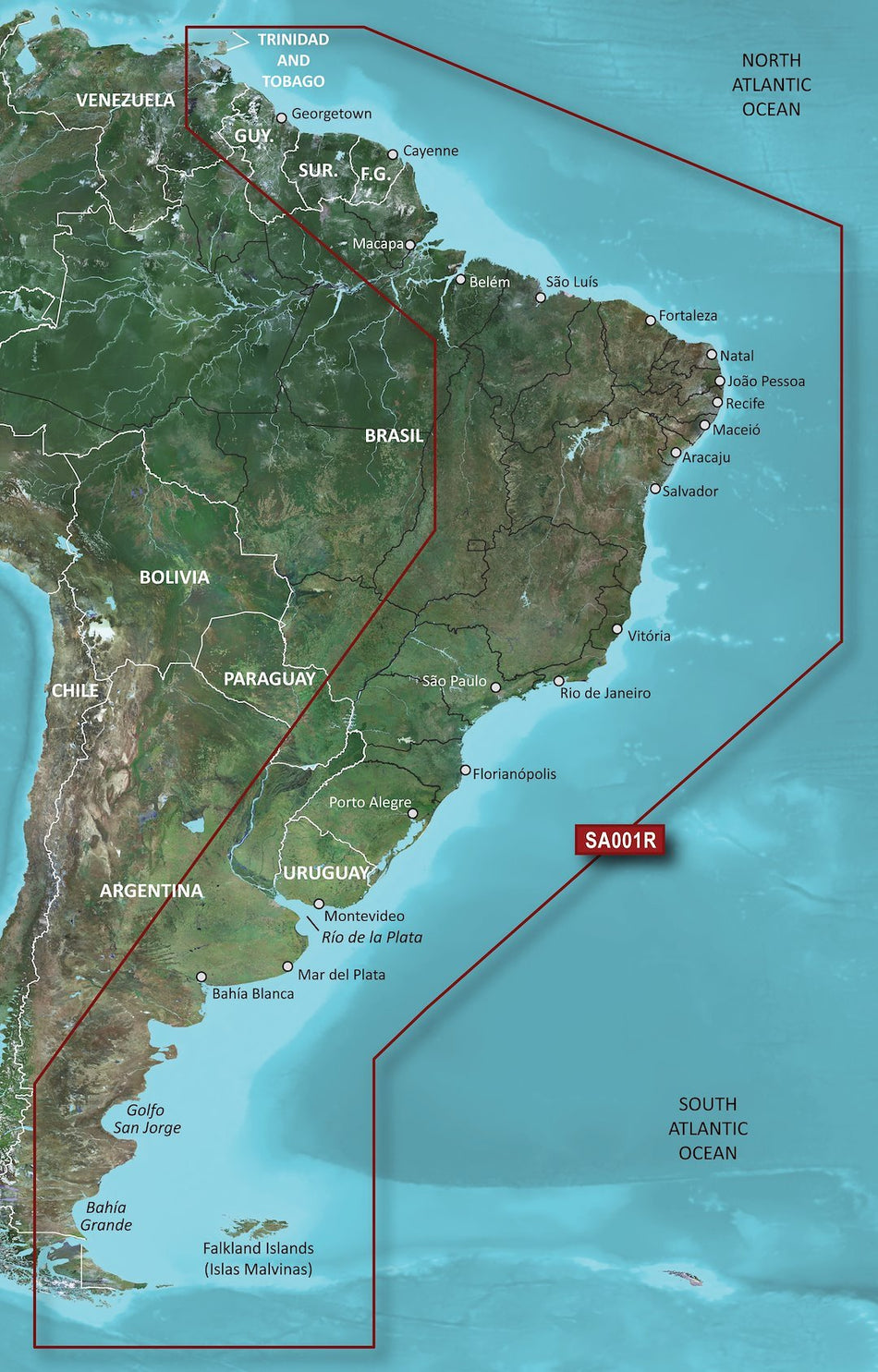 G3V VSA001R - SOUTH AMERICA EAST C - Get Tight Gear