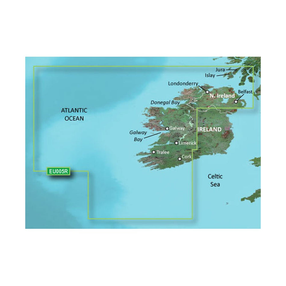 Garmin BlueChart g3 HD - HEU005R - Ireland, West Coast - microSD/SD - Get Tight Gear