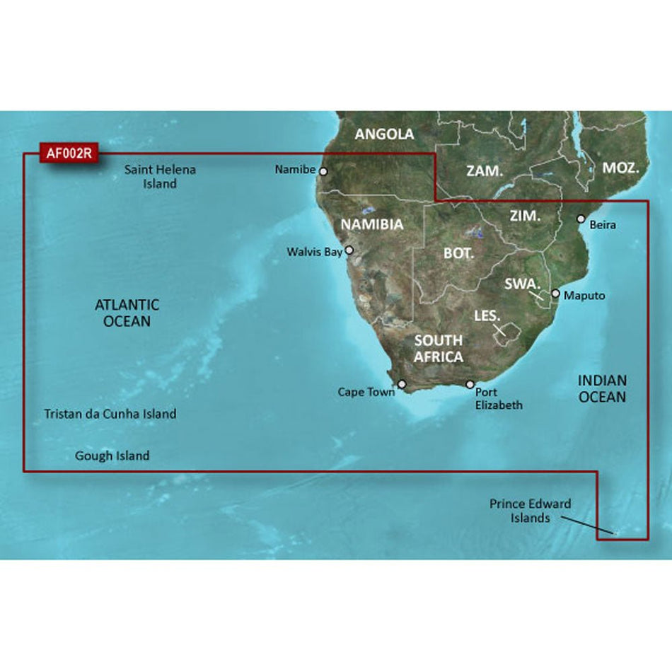 Garmin BlueChart g3 HD - HXAF002R - South Africa - microSD/SD - Get Tight Gear