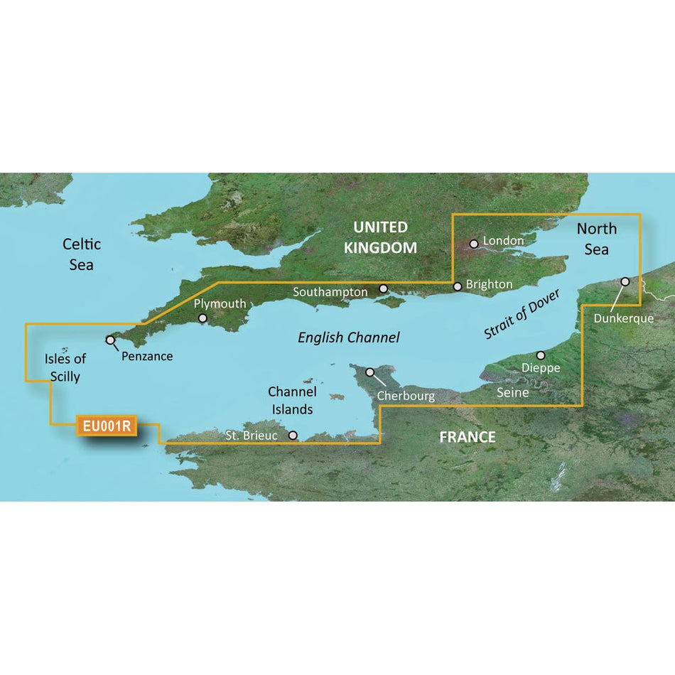 Garmin BlueChart g3 HD - HXEU001R - English Channel - microSD/SD - Get Tight Gear
