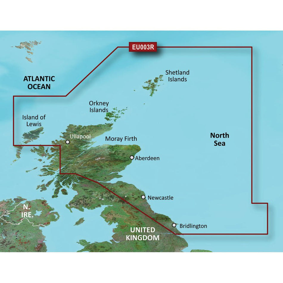 Garmin BlueChart g3 HD - HXEU003R - Great Britain Northeast Coast - microSD/SD - Get Tight Gear