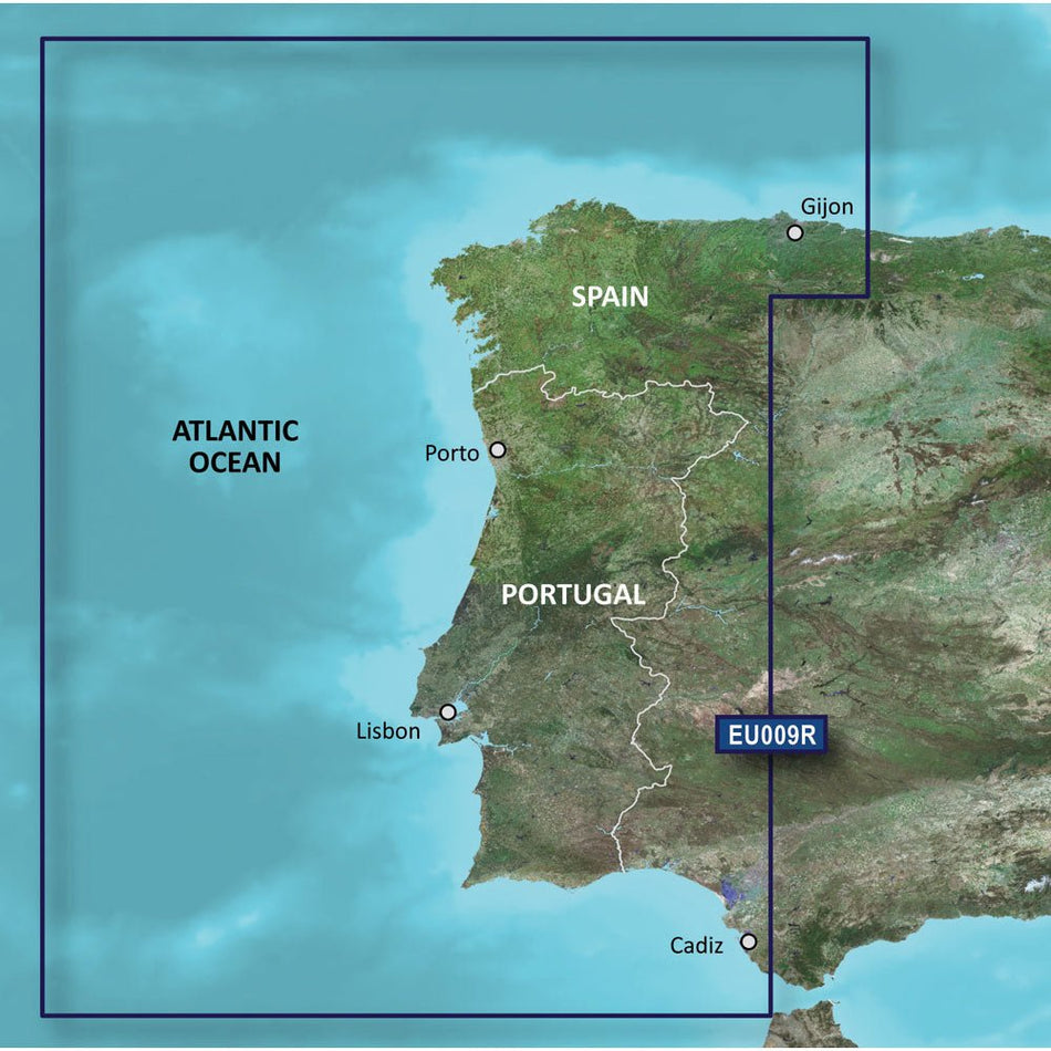 Garmin BlueChart g3 HD - HXEU009R - Portugal & Northwest Spain - microSD/SD - Get Tight Gear