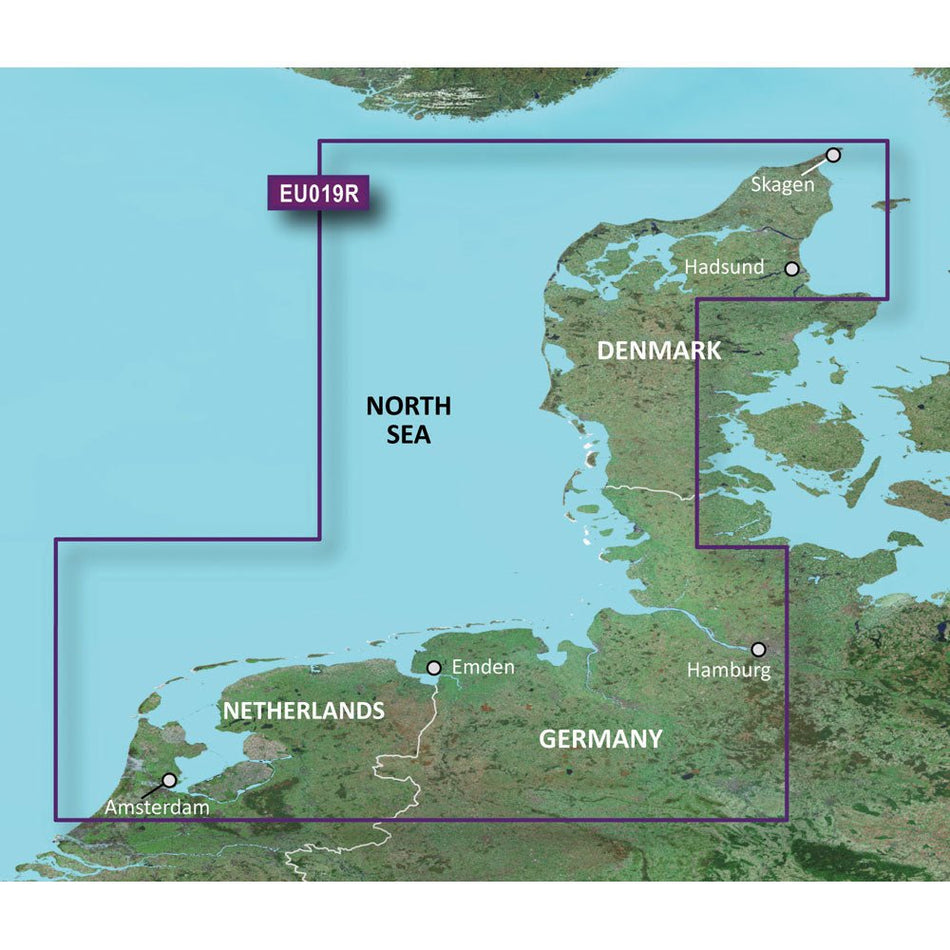 Garmin BlueChart g3 HD - HXEU019R - Alborg to Amsterdam - microSD/SD - Get Tight Gear