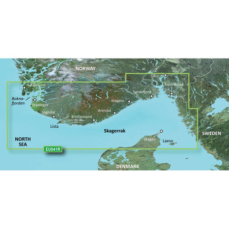Garmin BlueChart g3 HD - HXEU041R - Oslo - Skagerak - Haugesund - microSD/SD - Get Tight Gear