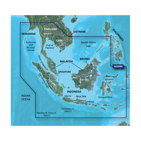 Garmin BlueChart g3 Vision HD - VAE009R - Sin/Mal/Indonesia - microSD/SD - Get Tight Gear