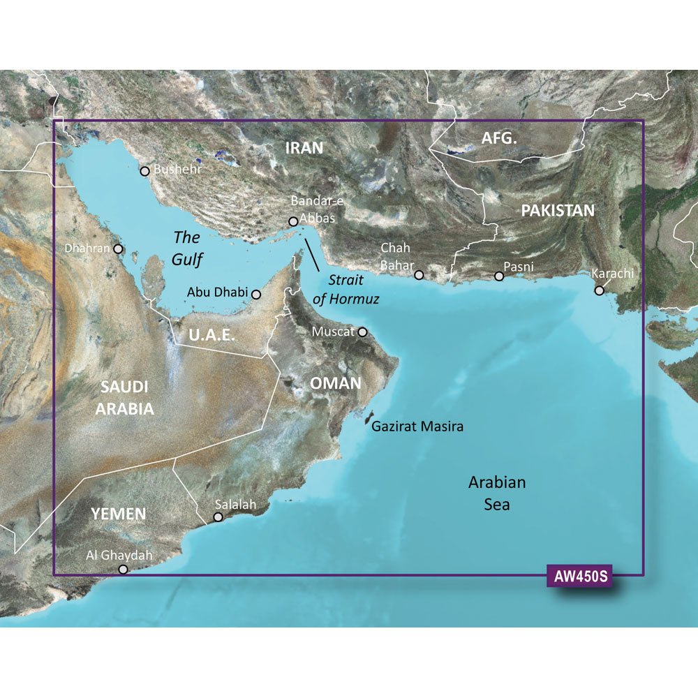 Garmin BlueChart g3 Vision HD - VAW450S - The Gulf - microSD/SD - Get Tight Gear