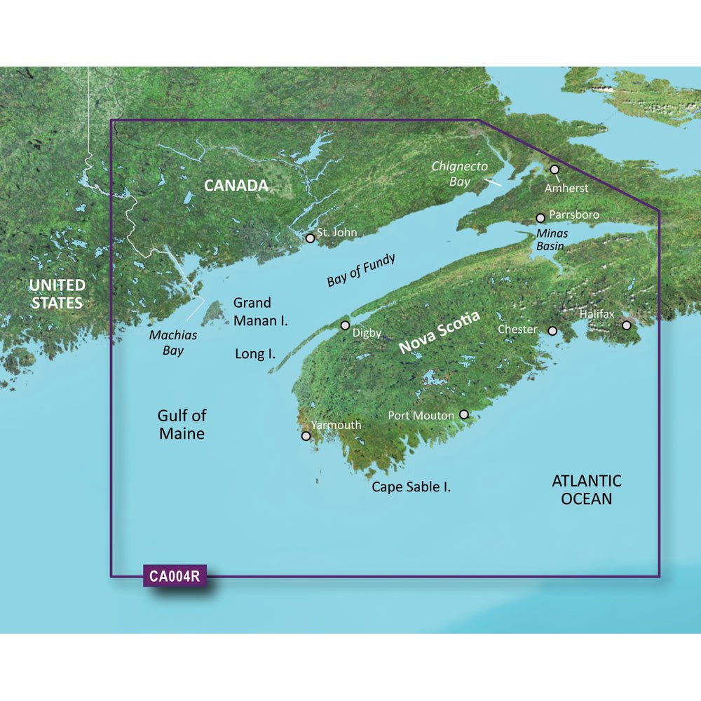 Garmin BlueChart g3 Vision HD - VCA004R - Bay of Fundy - microSD/SD - Get Tight Gear