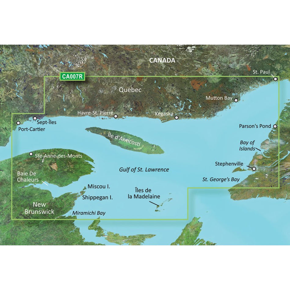 Garmin BlueChart g3 Vision HD - VCA007R - Les Mechins - St. George's Bay - microSD/SD - Get Tight Gear