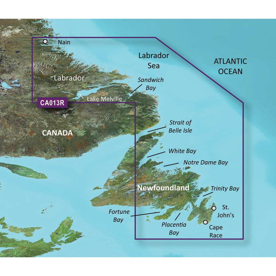 Garmin BlueChart g3 Vision HD - VCA013R - Labrador Coast - microSD/SD - Get Tight Gear