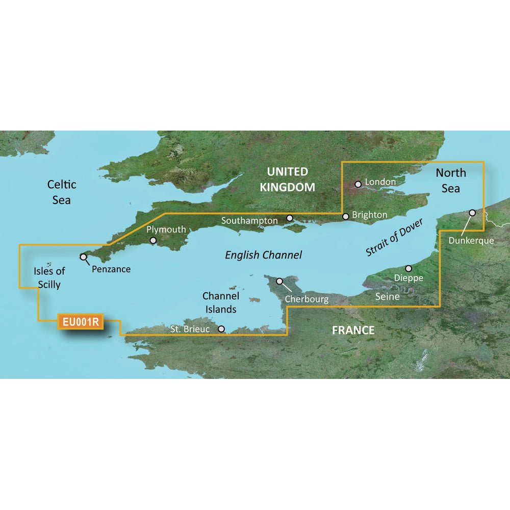 Garmin BlueChart g3 Vision HD - VEU001R - English Channel - microSD/SD - Get Tight Gear