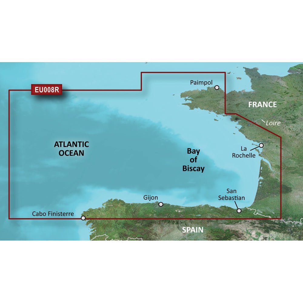 Garmin BlueChart g3 Vision HD - VEU008R - Bay of Biscay - microSD/SD - Get Tight Gear