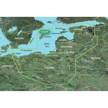 Garmin BlueChart g3 Vision HD - VEU065R - Baltic Sea, East Coast - microSD/SD - Get Tight Gear