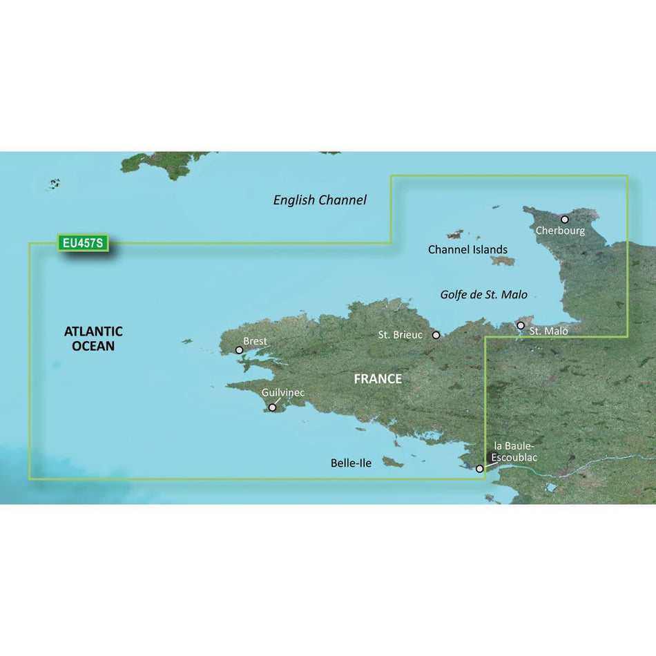 Garmin BlueChart g3 Vision HD - VEU457S - Bretagne - microSD/SD - Get Tight Gear