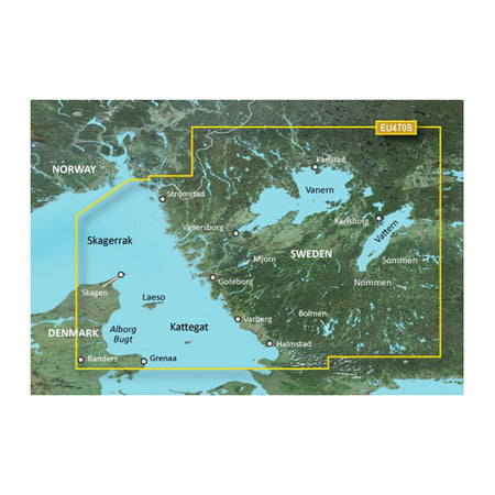 Garmin BlueChart g3 Vision HD - VEU470S - Stromstad to Halmstad - microSD/SD - Get Tight Gear