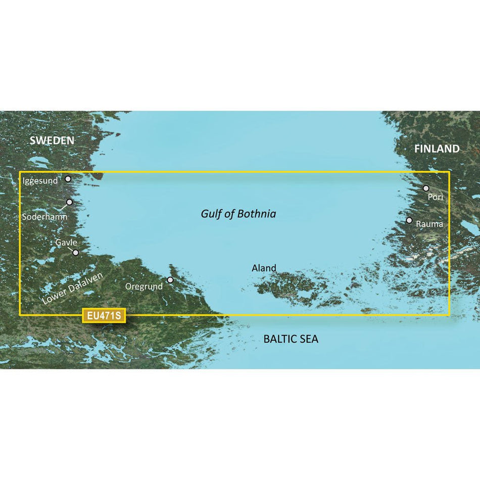 Garmin BlueChart g3 Vision HD - VEU471S - Gulf of Bothnia - microSD/SD - Get Tight Gear