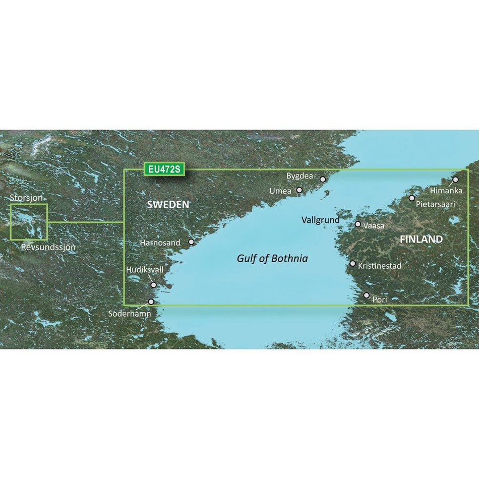 Garmin BlueChart g3 Vision HD - VEU472S - Gulf of Bothnia, Center - microSD/SD - Get Tight Gear
