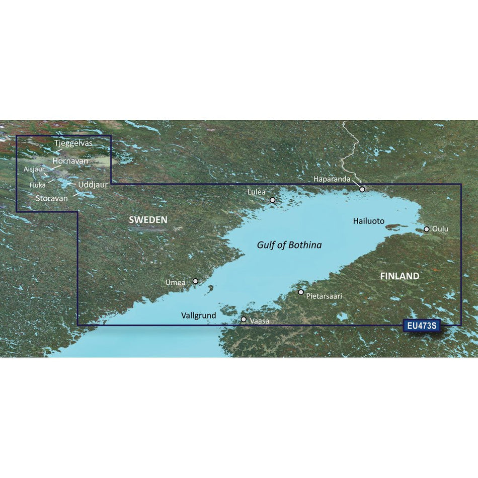 Garmin BlueChart g3 Vision HD - VEU473S - Gulf of Bothnia, North - microSD/SD - Get Tight Gear