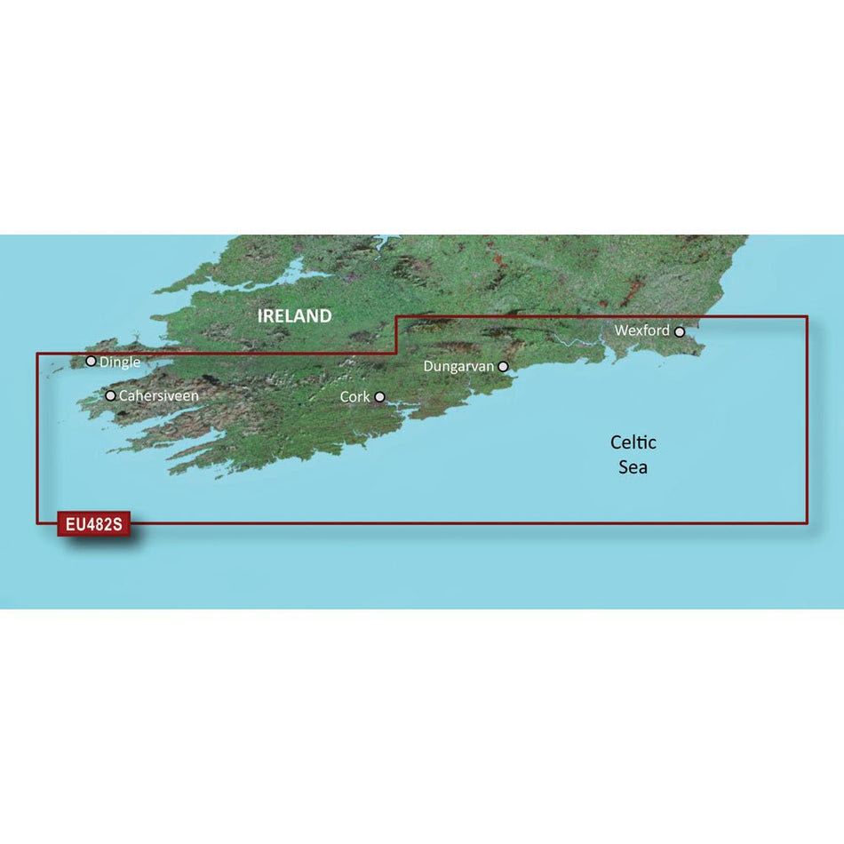 Garmin BlueChart g3 Vision HD - VEU482S - Wexford to Dingle Bay - microSD/SD - Get Tight Gear