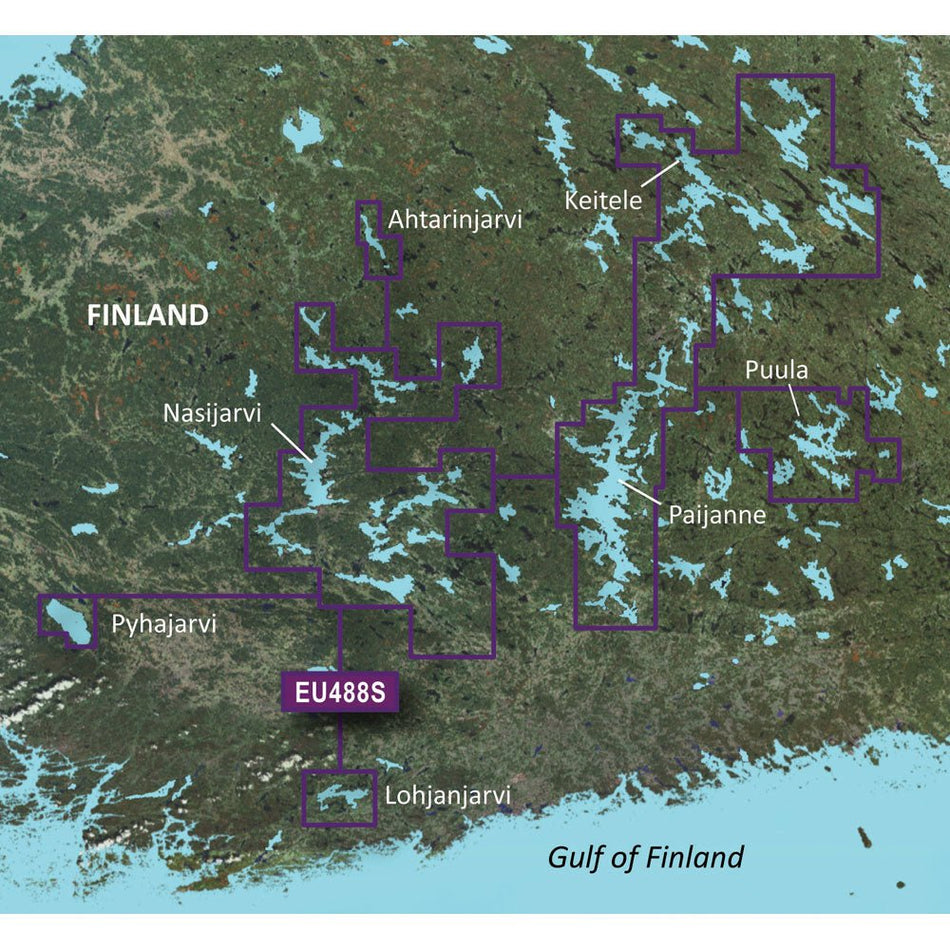 Garmin BlueChart g3 Vision HD - VEU488S - Keitele - Paijanne - Tampere - microSD/SD - Get Tight Gear