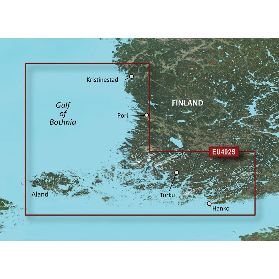 Garmin BlueChart g3 Vision HD - VEU492S - Kristinestad to Hanko - microSD/SD - Get Tight Gear