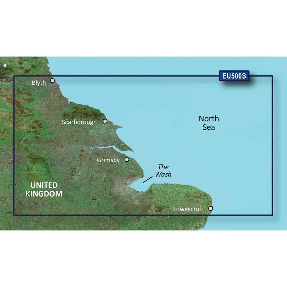 Garmin BlueChart g3 Vision HD - VEU500S - Blyth to Lowestoft - microSD/SD - Get Tight Gear