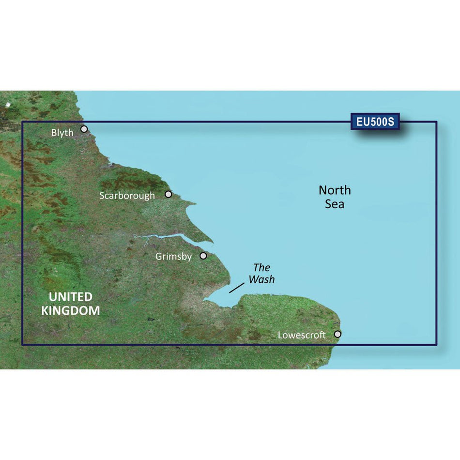Garmin BlueChart g3 Vision HD - VEU500S - Blyth to Lowestoft - microSD/SD - Get Tight Gear