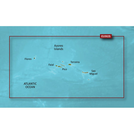 Garmin BlueChart g3 Vision HD - VEU502S - Azores Islands - microSD/SD - Get Tight Gear