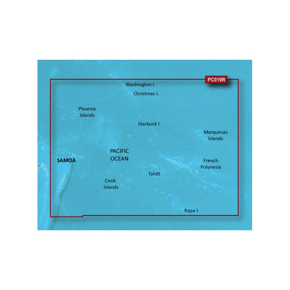 Garmin BlueChart g3 Vision HD - VPC019R - Polynesia - microSD/SD - Get Tight Gear