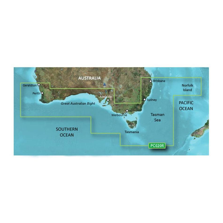 Garmin BlueChart g3 Vision HD - VPC020R - Brisbane SW - Geraldton - microSD/SD - Get Tight Gear