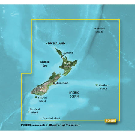 Garmin BlueChart g3 Vision HD - VPC023R - New Zealand - microSD/SD - Get Tight Gear