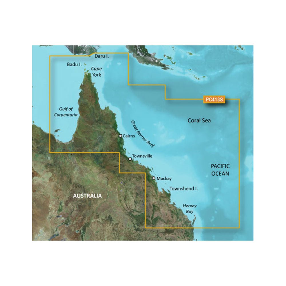 Garmin BlueChart g3 Vision HD - VPC413S - Mornington I. - Hervey Bay - microSD/SD - Get Tight Gear