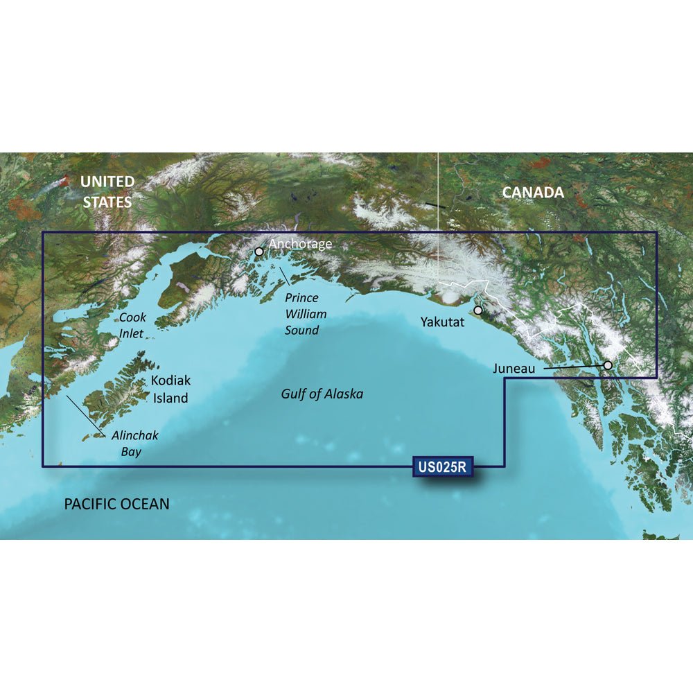 Garmin BlueChart g3 Vision HD - VUS025R - Anchorage - Juneau - microSD/SD - Get Tight Gear